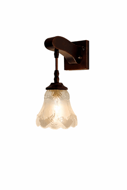 Vintage Glass Wall Light thumbnail 3